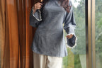 Heer Ocean Blue Short Kurti Set