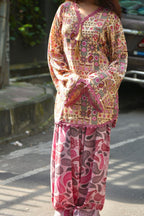 SUBHA — Yellow Farshi Salwar Set