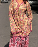 SUBHA — Yellow Farshi Salwar Set