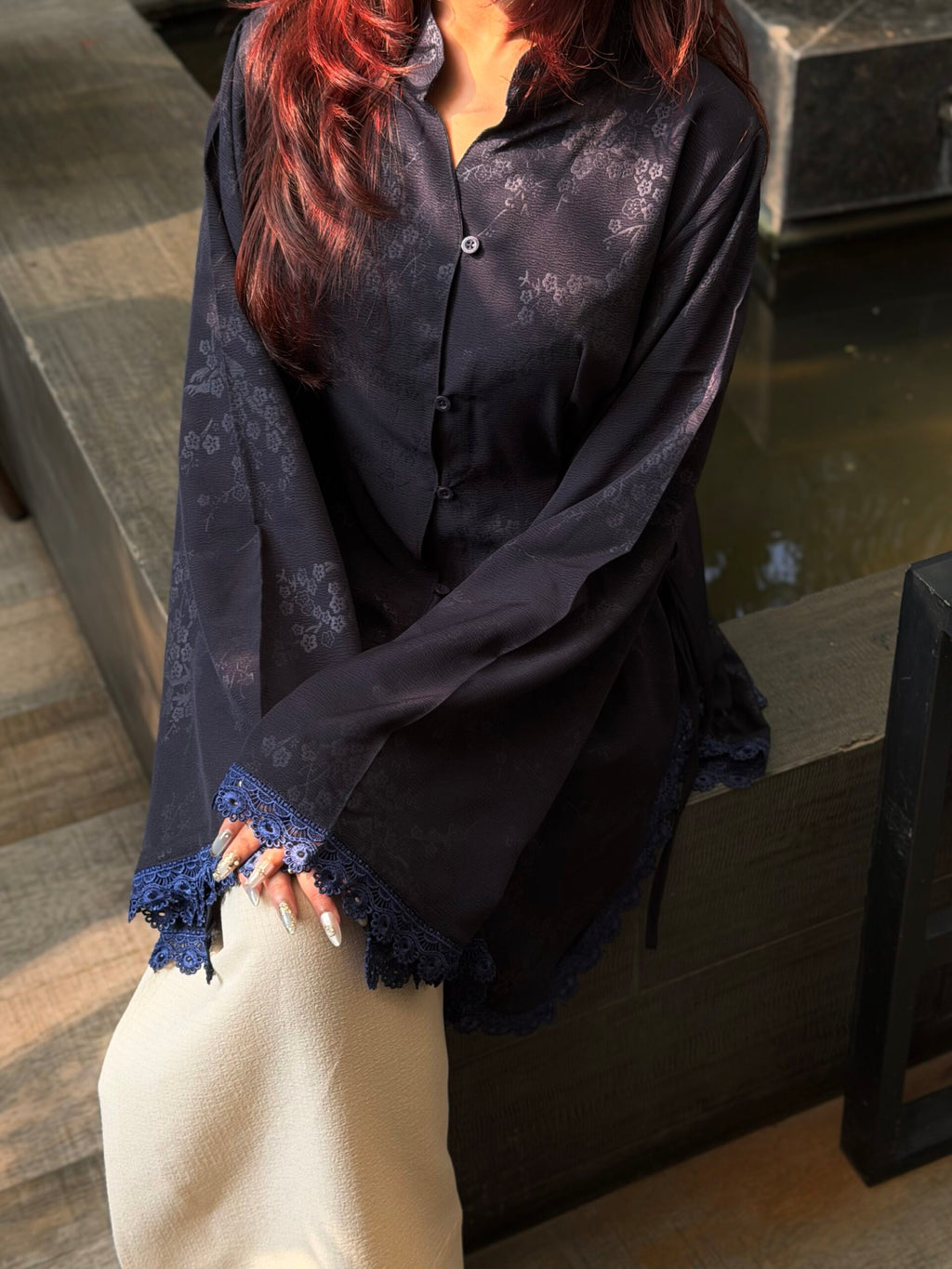 FITOOR — Blue Full Sleeve Set
