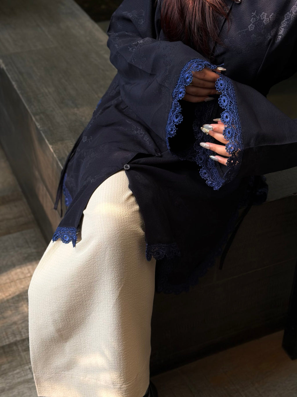 FITOOR — Blue Full Sleeve Set
