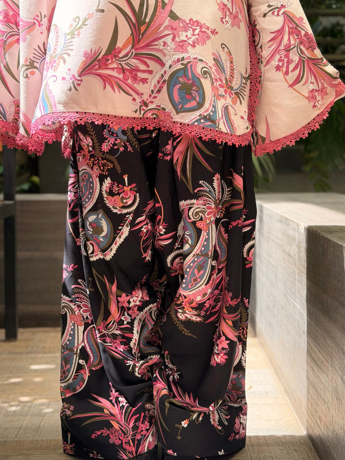 SUBHA — Floral Farshi Salwar Set