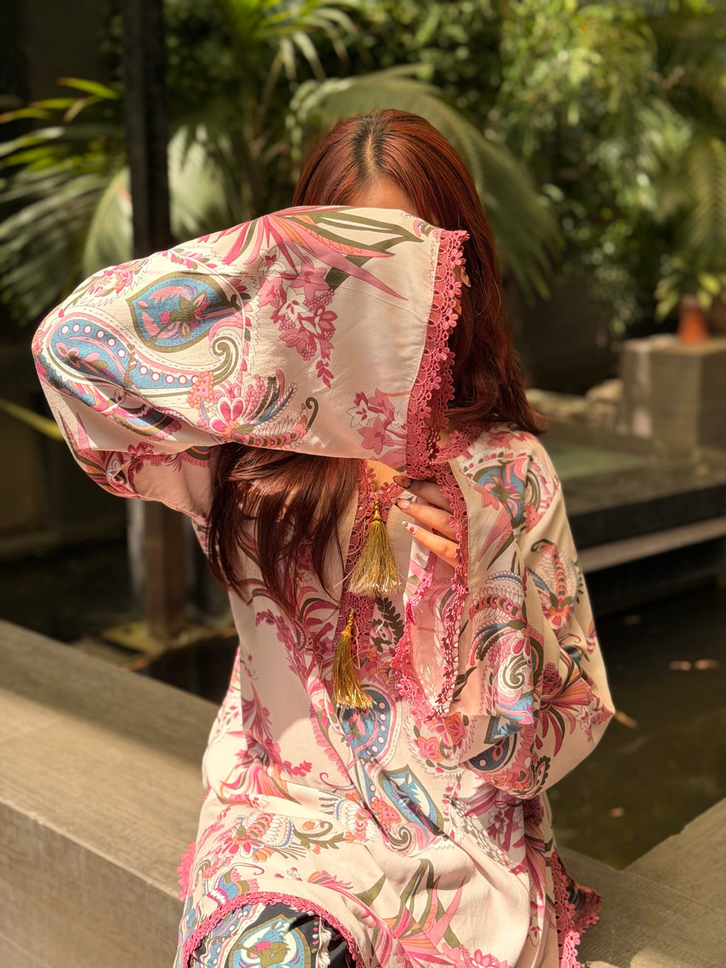 SUBHA — Floral Farshi Salwar Set
