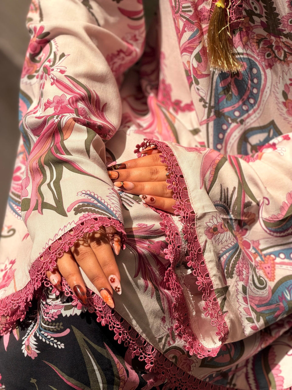 SUBHA — Floral Farshi Salwar Set