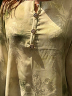 FALAQ — Light Green Farshi Salwar Set